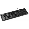 Клавиатура Оклик 125M черный USB Multimedia (1678108)