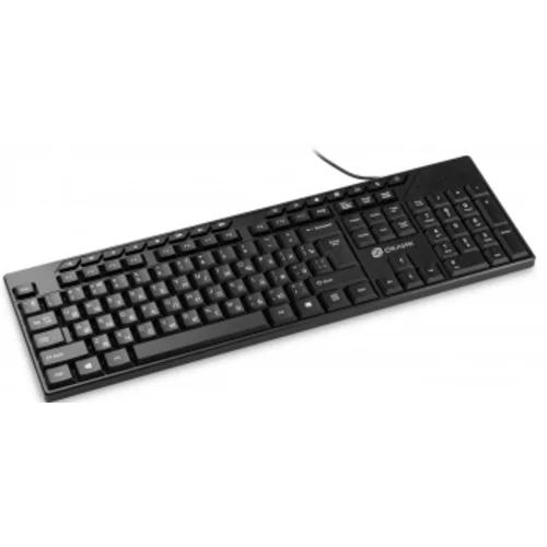 Клавиатура Оклик 125M черный USB Multimedia (1678108)