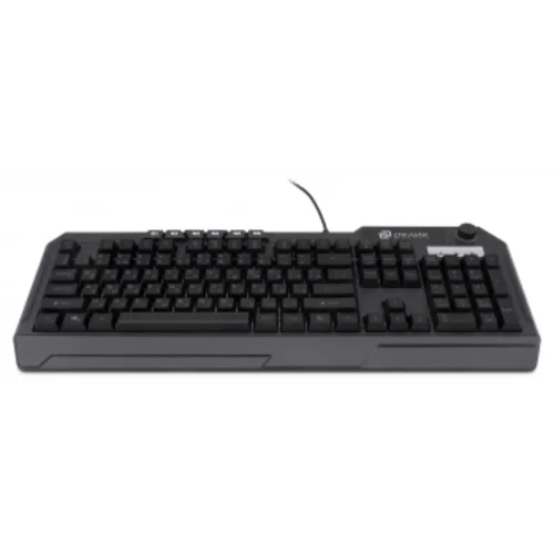 Клавиатура Оклик 715G черный USB Multimedia for gamer LED (1680657)