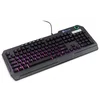 Клавиатура Оклик 715G черный USB Multimedia for gamer LED (1680657)