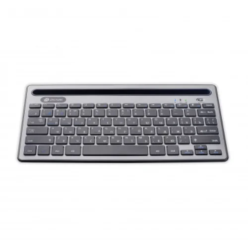 Клавиатура Оклик 845M серый/черный USB беспроводная BT/Radio slim Multimedia (1680661)