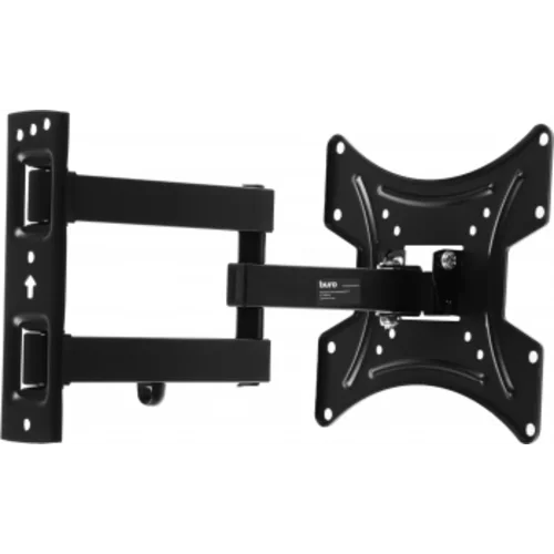 Кронштейн для телевизора Buro FL3S черный 20"-48" макс.15кг настенный поворотно-выдвижной и наклонны