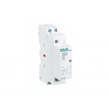 Контактор модульный МК-103 2НО 16А 230В DEKraft 18050DEK