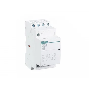 Контактор модульный МК-103 4НО 25А 230В DEKraft 18067DEK