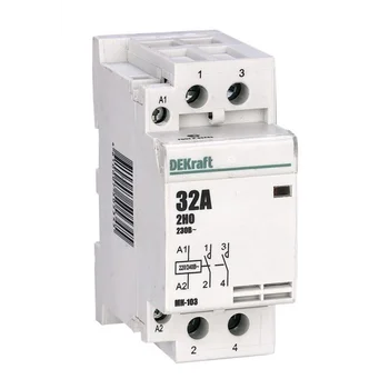 Контактор модульный МК-103 2НО 63А 230В DEKraft 18085DEK