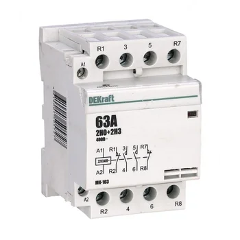 Контактор модульный МК-103 2НО+2НЗ 63А 230В DEKraft 18090DEK