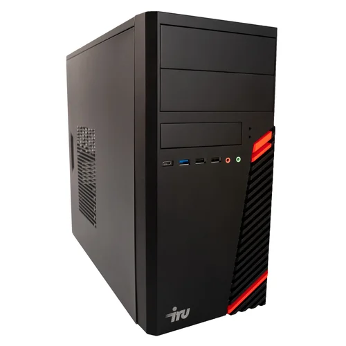 ПК IRU Опал 515 MT i5 10400 (2.9) 16Gb SSD512Gb UHDG 630 Free DOS GbitEth 400W клавиатура мышь черный