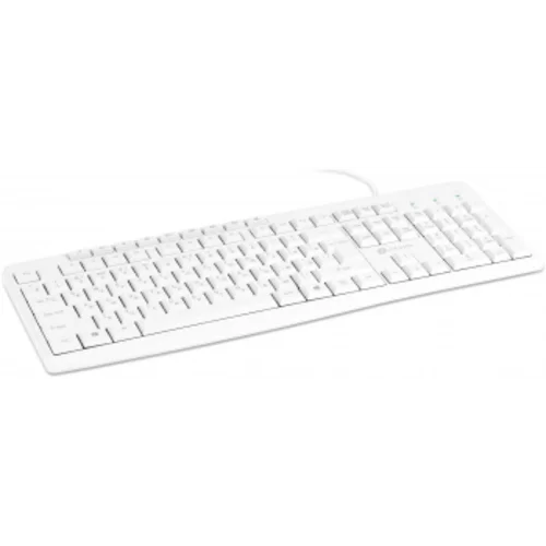 Клавиатура Оклик 305M белый USB Multimedia (1875227)