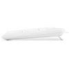Клавиатура Оклик 305M белый USB Multimedia (1875227)
