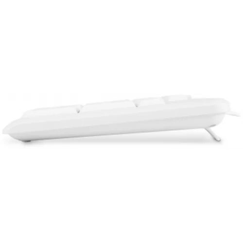 Клавиатура Оклик 305M белый USB Multimedia (1875227)