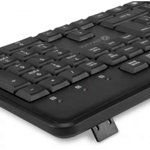 Клавиатура Оклик K225W черный USB беспроводная Multimedia (1875232)