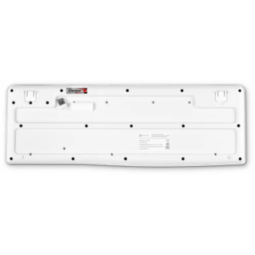 Клавиатура Оклик K225W белый USB беспроводная Multimedia (1875235)