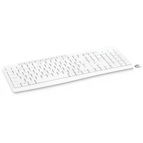 Клавиатура Оклик K225W белый USB беспроводная Multimedia (1875235)