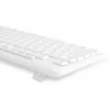 Клавиатура Оклик K225W белый USB беспроводная Multimedia (1875235)