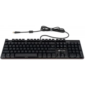 Клавиатура Оклик 990 G2 механическая черный USB Multimedia for gamer LED (1875240)