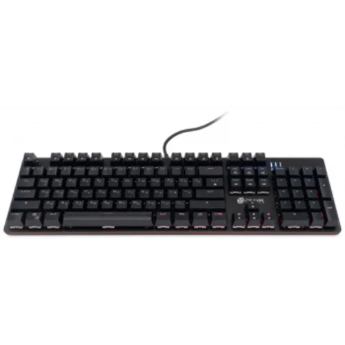 Клавиатура Оклик 990 G2 механическая черный USB Multimedia for gamer LED (1875240)