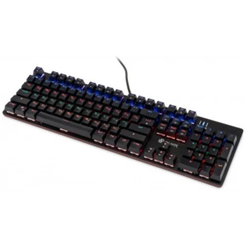 Клавиатура Оклик 990 G2 механическая черный USB Multimedia for gamer LED (1875240)