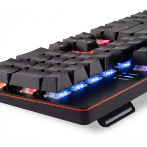 Клавиатура Оклик 990 G2 механическая черный USB Multimedia for gamer LED (1875240)