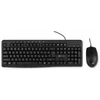 Клавиатура + мышь Оклик S650 клав:черный мышь:черный USB Multimedia (1875246)