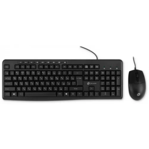 Клавиатура + мышь Оклик S650 клав:черный мышь:черный USB Multimedia (1875246)