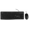 Клавиатура + мышь Оклик S650 клав:черный мышь:черный USB Multimedia (1875246)