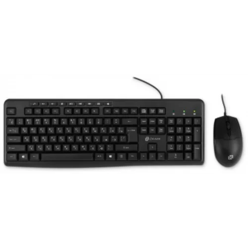 Клавиатура + мышь Оклик S650 клав:черный мышь:черный USB Multimedia (1875246)