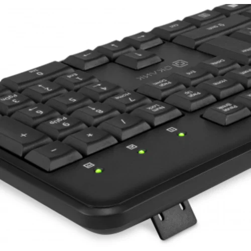 Клавиатура + мышь Оклик S650 клав:черный мышь:черный USB Multimedia (1875246)