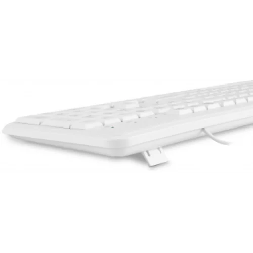 Клавиатура + мышь Оклик S650 клав:белый мышь:белый USB Multimedia (1875257)