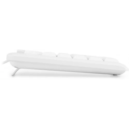 Клавиатура + мышь Оклик S650 клав:белый мышь:белый USB Multimedia (1875257)