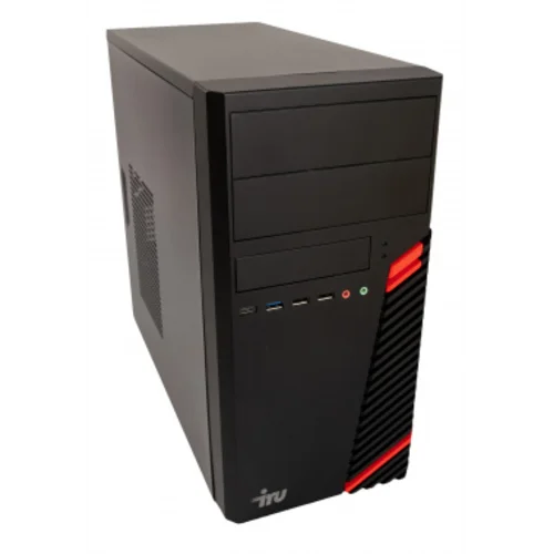 ПК IRU Home 310H6SM MT i3 12100 (3.3) 16Gb SSD256Gb UHDG 730 Free DOS GbitEth 400W черный (1901009)