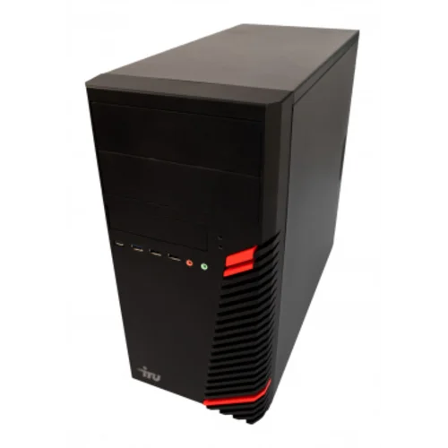 ПК IRU Home 310H6SM MT i3 12100 (3.3) 16Gb SSD256Gb UHDG 730 Free DOS GbitEth 400W черный (1901009)