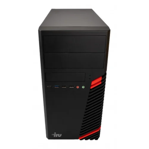 ПК IRU Home 310H6SM MT i3 12100 (3.3) 16Gb SSD256Gb UHDG 730 Free DOS GbitEth 400W черный (1901009)