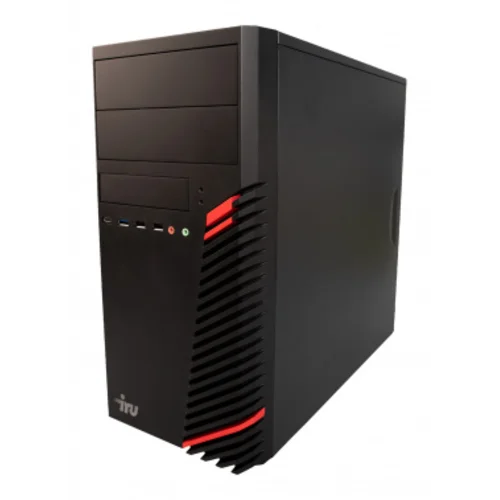 ПК IRU Home 310H6SM MT i3 12100 (3.3) 16Gb SSD256Gb UHDG 730 Free DOS GbitEth 400W черный (1901009)