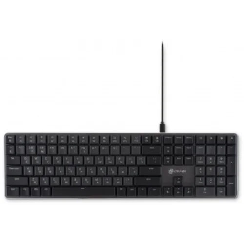 Клавиатура Оклик K953X механическая черный/серый USB Multimedia LED (1901086)
