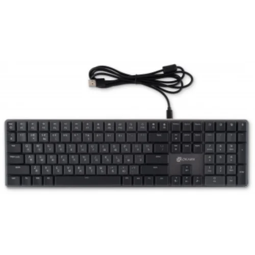 Клавиатура Оклик K953X механическая черный/серый USB Multimedia LED (1901086)