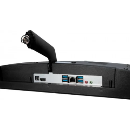 Моноблок IRU Агат 313 23.8" Full HD i3 10100 (3.6) 8Gb SSD512Gb UHDG 630 Free DOS GbitEth WiFi BT 120W клавиатура мышь Cam черный 1920x1080