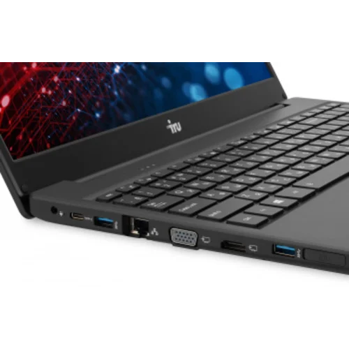 Ноутбук IRU Оникс 15U Core i5 1135G7 8Gb SSD256Gb Intel Iris Xe graphics G7 15.6" IPS FHD (1920x1080) Free DOS black Cam 8000mAh (1923010)