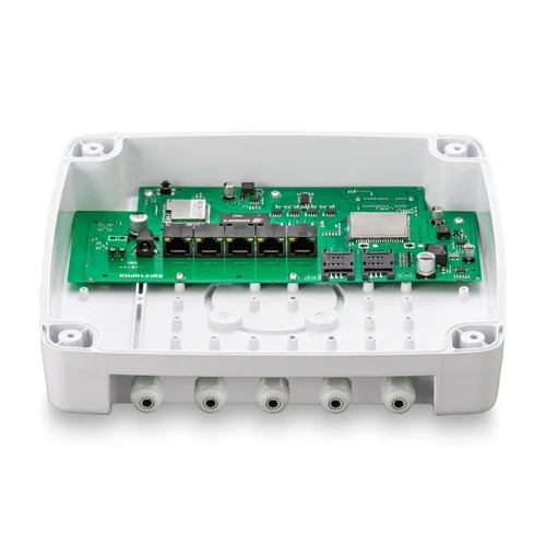 Роутер Kroks Rt-Ubx PoE DS mQ-EC 4-48 со встроенным модемом LTE cat.4 и коммутатором PoE