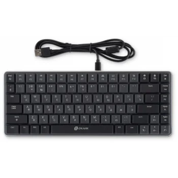 Клавиатура Оклик K615X механическая черный/серебристый USB Multimedia LED (1934413)