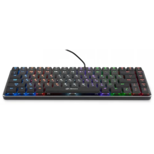 Клавиатура Оклик K615X механическая черный/серебристый USB Multimedia LED (1934413)