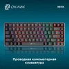Клавиатура Оклик K615X механическая черный/серебристый USB Multimedia LED (1934413)