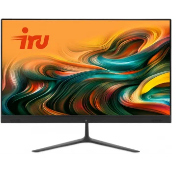 Моноблок IRU P231 23.8" Full HD Cel N4020 (1.1) 8Gb SSD256Gb noOS GbitEth WiFi BT 120W Cam черный 1920x1080