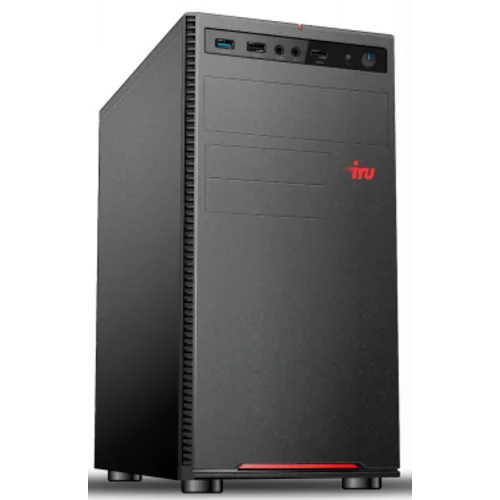 ПК IRU Home 310H6SE MT i3 12100 (3.3) 8Gb SSD512Gb UHDG 730 Free DOS GbitEth 400W черный (1976449)