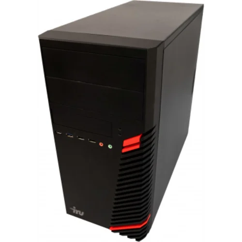 ПК IRU Home 310H6SE MT i3 12100 (3.3) 8Gb SSD1Tb UHDG 730 Free DOS GbitEth 400W черный (1994642)