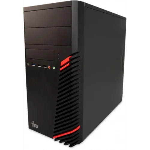 ПК IRU Home 310H5SE MT i3 10100 (3.6) 8Gb SSD512Gb UHDG 630 Free DOS GbitEth 400W черный (1994701)