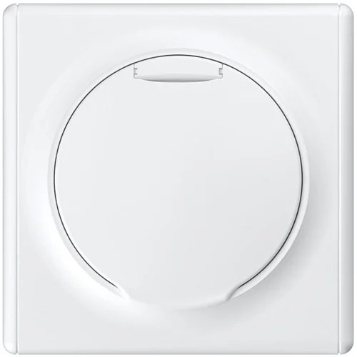 Розетка 1-м СП Florence 16А IP20 с заземл. винтов. контакты с крышкой механизм бел. (1E10501300) One