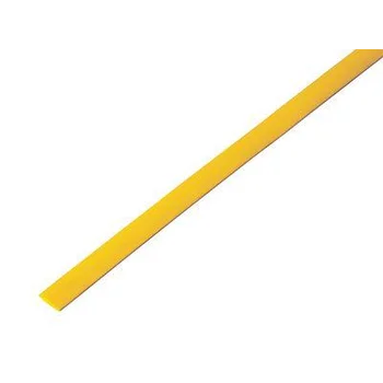 Трубка термоусадочная 6.0/3.0 1м желт. Rexant 20-6002