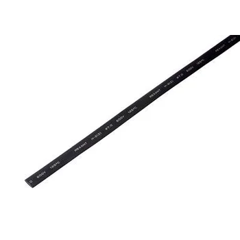 Трубка термоусадочная 7.0/3.5 1м черн. Rexant 20-7006