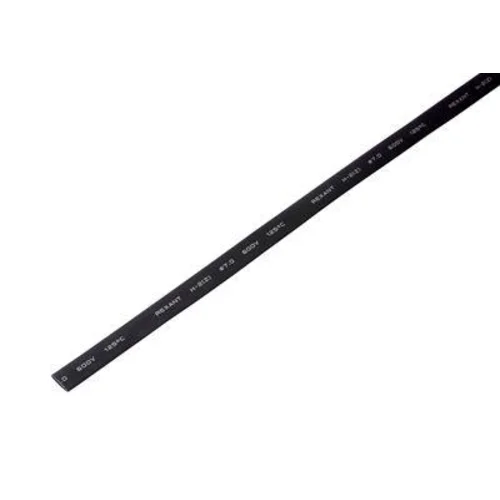 Трубка термоусадочная 7.0/3.5 1м черн. Rexant 20-7006