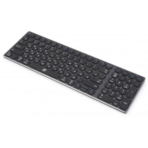 Клавиатура Оклик K767W серый/черный USB беспроводная BT/Radio slim Multimedia (2002135)